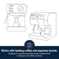 De'Longhi EcoDecalk Descaler, Eco-Friendly Universal Descaling Solution for Coffee & Espresso Machines, 16.90 oz (5 uses) 🍁 All In One Marketplace Canada