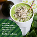 Manitoba Harvest Organic Hemp Hearts Shelled Hemp Seeds, 340g; 10g Plant-Based Protein & 12g Omegas per Serving, Whole 30 Approved, Vegan, Keto, Paleo, Non-GMO, Gluten Free 🍁 All In One Marketplace Canada