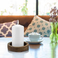 Stonebriar Unscented White Tall Pillar Candles, 65 Hour Burning Candle Pillars, Perfect for Decor, Weddings, Emergencies 3" X 6", 6 Count 🍁 All In One Marketplace Canada