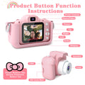 CIMELR Kids Camera Toys for 3 4 5 6 7 8 9 10 11 12 Year Old Boys/Girls, Kids Digital Camera for Toddler with Video, Christmas Birthday Festival Gifts for Kids, Selfie Camera for Kids, 32GB SD Card 🍁 All In One Marketplace Canada
