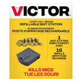 Victor Fast-Kill Refillable Mouse Poison Bait Station - Mouse Poisoning Bait - Mice Poisoning Station - Reusable Rodent Bait Stations 🍁 All In One Marketplace Canada