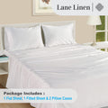 100% Egyptian Cotton Queen Sheets - 1000 Thread Count White Bed Sheets for Queen Size Bed, Long Staple Cotton Bedding Sheets, Sateen Weave, Luxury Hotel Sheets, Fits 17" Mattress 🍁 All In One Marketplace Canada