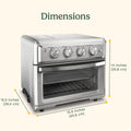 Cuisinart Air Fryer + Convection Toaster Oven, Stainless Steel (TOA-60C) 🍁 All In One Marketplace Canada