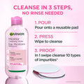 Garnier Micellar Water, Gentle and Hydrating Facial Cleanser & Makeup Remover, Suitable for Sensitive Skin, Vegan, Cruelty Free, Fragrance Free, 700ml 🍁 All In One Marketplace Canada