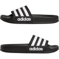 adidas Unisex Kids Adilette Shower, Core Black/White/Core Black, 4/Big Kid 🍁 All In One Marketplace Canada