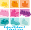 MEGA BLOKS First Builders Toddler Blocks Toys Set, Big Building Bag Collection with 80 Pieces and Storage, Pink, Ages 1+ Years 🍁 All In One Marketplace Canada