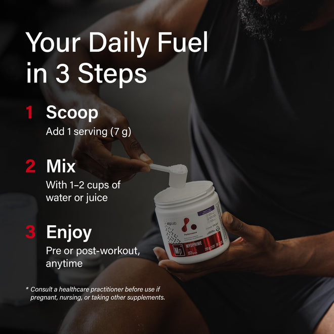 atplab Myoprime Creatine Monohydrate Powder, Creatine, Organic Grape, 210 g 🍁 All In One Marketplace Canada