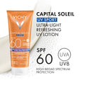 Vichy Water Resistant Sport Sunscreen, Ideal Soleil Sport SPF 60 Ultra Light Sunscreen Lotion for Face and Body, with Broad Spectrum SPF 60 and Mexoryl, 200mL 🍁 All In One Marketplace Canada