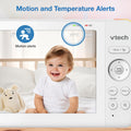 VTech Advanced HQ Max 7" Digital Video Baby Monitor with Pan-Tilt-Zoom, Night Light, Long Range, 2-WayTalk, Display, and Lullabies, No WiFi, White 🍁 All In One Marketplace Canada