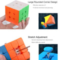 TWSTYFAL Speed Cube 3x3x3 Magic Cube Puzzles Fidget Toys, Fast Smooth Turning Ultra Durable Colour-Matching Puzzle, Classic Problem-Solving Cube with Gift, Exercise Brain and Hands-on Skills, Relief 🍁 All In One Marketplace Canada