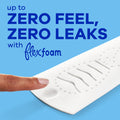 Always Infinity FlexFoam Pads for Women, Size 2, Heavy Pad with Wings, Unscented, 96 Count 🍁 All In One Marketplace Canada