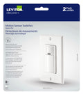 Leviton 2-Pack Decora Occupancy Motion Sensor Light Switch, Auto-On, 2A, Residential Grade, Single Pole, DOS02-2PK, White 🍁 All In One Marketplace Canada