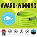 Flexzilla Garden Hose, 5/8 in. x 25'., Heavy Duty, Lightweight, Drinking Water Safe - HFZG525YW 🍁 All In One Marketplace Canada