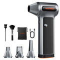 WOLFBOX MF200 Electric Air Duster with Removable Battery & 4 Nozzles, Cordless 3-Speed Adjustable Mini Blower for Computer Keyboard, Car Cleaning, Home, and Outdoor Use 🍁 All In One Marketplace Canada