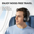 soundcore by Anker Q20i Hybrid Active Noise Cancelling Headphones, Wireless Over-Ear Bluetooth, 40H Long ANC Playtime, Hi-Res Audio, Big Bass, Customize via an App, Transparency Mode, Ideal for Travel 🍁 All In One Marketplace Canada