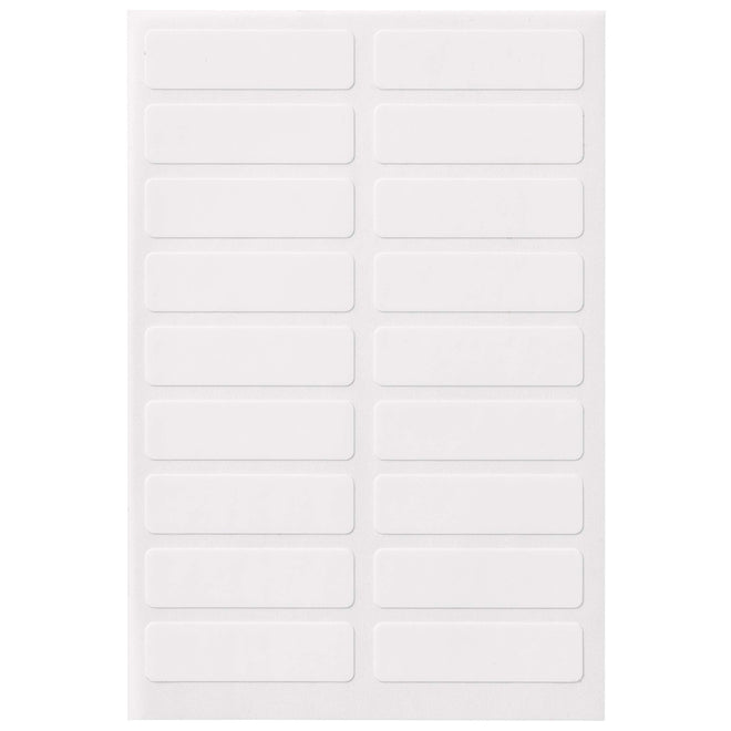 AVERY No Iron Clothing Labels, Washer & Dryer Safe, Writable Fabric Labels, 54 Labels, 1 Pack (40720), White, 1/2"x1-3/4" 🍁 All In One Marketplace Canada