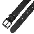Levi's Casual Belt-Dress for Men Jeans with Thick Strap and Buckle, Matte Black, Medium (34-36) 🍁 All In One Marketplace Canada