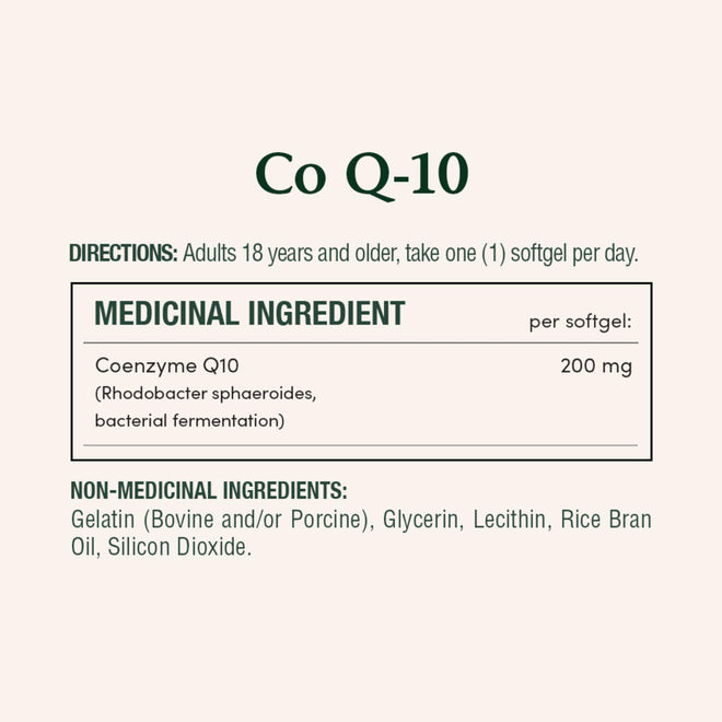 NATURE'S BOUNTY Co Q-10, 200 mg, Extra Strength, Clinically Shown to Promote Heart Health, 48.9 g 🍁 All In One Marketplace Canada