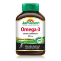 Jamieson Ultra-Strength Omega-3 900 mg, No Fishy Aftertaste, Supports Heart, Brain, and Eye Health, Arthritis Support. High Potency, with EPA and DHA, Non-GMO, Gluten-Free, 75 Softgels, Proudly Canadian 🍁 All In One Marketplace Canada