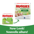 Huggies Natural Care Sensitive Baby Wipes, Unscented, Hypoallergenic, 99% Purified Water, 12 Flip-Top Packs (768 Wipes Total), Packaging May Vary 🍁 All In One Marketplace Canada