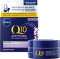 NIVEA Q10 Anti-Wrinkle + Fragrance Free Night Cream for Sensitive Skin | Night face moisturizer | 50mL 🍁 All In One Marketplace Canada