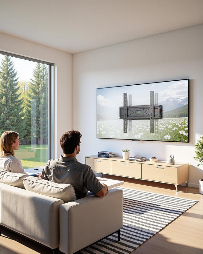 USX MOUNT Full Motion TV Wall Mount for Most 32-70 inch TVs up to 99 Lbs, Wall Mount TV Bracket with Articulating Swivel Tilting, TV Mount Fit 12" 16" Wood Studs, Max VESA 400x400mm, XMM903 🍁 All In One Marketplace Canada