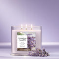 Yankee Candle 3 Wick Candle Jar, Scented Candle with up to 40 Hours of Burn Time, Premium Plant Wax Blend for Consistent Long Lasting Scent from First to Last Burn, Dried Lavender & Oak 🍁 All In One Marketplace Canada