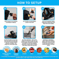 MOUSINATOR Rat Trap | 6-Pack | Large Rat Snap Traps for Indoor and Outdoor Use | Easy to Set | Safe and Reusable Design | Easy to Clean | Effective Powerful Large Mouse Trap that Works Instantly 🍁 All In One Marketplace Canada