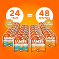 IAMS Perfect Portions Adult Wet Cat Food - Chicken and Tuna Paté Variety Pack, 75g (24 Pack) 🍁 All In One Marketplace Canada
