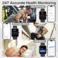 Smart Watch for Men Women with Bluetooth Call,Alexa Built-in Smartwatch,1.83"DIY Dial Fitness Watch with Sleep Heart Rate SpO2 Monitor,100+ Sport Mode,IP68 Waterproof Watch Compatible with Android iOS 🍁 All In One Marketplace Canada