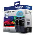 Brother Genuine LC401XL 2PK High Yield 2-Pack Black Ink Cartridges 🍁 All In One Marketplace Canada