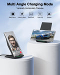 NANAMI Wireless Charger,15W Max Fast Wireless Charging Stand for iPhone 17 16 15 14 13 12 11 Pro Max XS 8,Phone Charger Station for Samsung Galaxy S26 S25 S24 S23 S22 Ultra S21 S20 S10,Pixel 9 8 7 6 5 🍁 All In One Marketplace Canada
