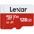 Lexar 128GB Micro SD Card, microSDXC UHS-I Flash Memory Card with Adapter - Up to 100MB/s, A1, U3, Class10, V30, High Speed TF Card 🍁 All In One Marketplace Canada