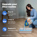 ScoopFree Premium Fresh Scent Crystal Litter, Superior Odor Control, Absorbs 5X Faster, Low Tracking for Less Mess, Lasts up to 2 Months, Lightly Scented (8 lb Bag) 🍁 All In One Marketplace Canada