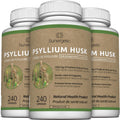 Premium Psyllium Husk Capsules - 1450mg per Serving - Helps Support Digestion, Intestinal Health & Regularity - 240 Psyllium Husk Fiber Capsules 🍁 All In One Marketplace Canada