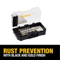 DEWALT 12 Pc Black and Gold Drill Bit Set, Premium Finish Impact Driver Bit Set for Metal, Plastic and Wood (DWAH1182) (DWAH1182) 🍁 All In One Marketplace Canada