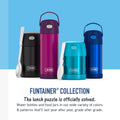 THERMOS FUNTAINER Water Bottle with Straw, 14oz, Barbie 🍁 All In One Marketplace Canada