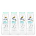 Dove Sensitive Skin Body Wash For 24hr Lotion-Soft Skin, Hypoallergenic with No Sulfates No Parabens, 325mL (Pack of 4) 🍁 All In One Marketplace Canada