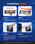 TN660 Toner Cartridge Compatible Replacement for TN 660 TN630 TN-660 TN-630 Work with DCP-L2520DW DCP-L2540DW HL-L2320D HL-L2360DW HL-L2380DW MFC-L2700DW MFC-L2720DW (Black, 2 Packs) 🍁 All In One Marketplace Canada