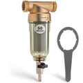 iSpring WSP-50 Reusable Whole House Spin Down Sediment Water Filter 50 Micron, 1" MNPT + 3/4" FNPT, Brass, Wrench included 🍁 All In One Marketplace Canada