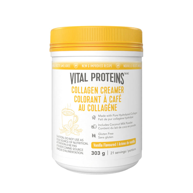 VITAL PROTEINS Collagen Creamer, Vanilla-flavoured, 303 g 🍁 All In One Marketplace Canada