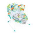 Bright Starts Rainforest Vibes 3-Point Harness Vibrating Baby Bouncer with -Toy bar 🍁 All In One Marketplace Canada