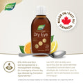 NutraSea Dry Eye Advanced Omega-3 Supplement - Support for Proper Tear Function - Citrus Flavour – 1500mg of EPA+ DHA & 150mg GLA Blend - 200 ml Liquid 🍁 All In One Marketplace Canada