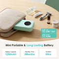 Phomemo D30 Label Maker Machine with Tape, Portable Bluetooth Label Printer, Small Smart Phone Handheld Sticker Mini Labeler Multiple Templates Font Icon Easy to Use Inkless Rechargeable F Office Home 🍁 All In One Marketplace Canada