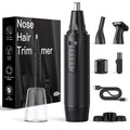 Nose Hair Trimmers for Men and Women-Rechargeable Ear Hair Trimmer-7IN1 Professional Painless Nose Clipper Eyebrow & Facial Hair Trimmer-IPX7 Waterproof Dual Edge Blades for Easy Cleansing-Black 🍁 All In One Marketplace Canada
