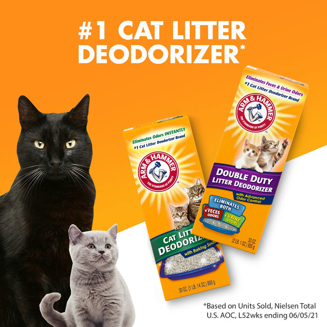 ARM & Hammer Cat Litter Deodorizer Double Duty, 30 oz, 6 Pack 🍁 All In One Marketplace Canada