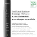 Aquasonic Black Series Ultra Whitening Electric Toothbrush | ADA Accepted Rechargeable Toothbrush, 8 Brush Heads & Travel Case, 40,000 VPM Electric Motor & Wireless Charging - 4 Modes with Smart Timer 🍁 All In One Marketplace Canada