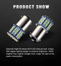 Antline 1156 1141 1003 7506 BA15S LED Bulbs Xenon White 20-Packs, Super Bright 3014 50-SMD LED Replacement for 12 Volt RV Camper Trailer Boat Trunk Interior Light Bulbs 🍁 All In One Marketplace Canada