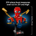 LEGO Marvel Iron Spider-Man Bust Collectible - Building Kit for Adults, Ages 18+ - Includes Iron Spider-Man Minifigure - Collectible Model for Super Hero Fans - Gift for Men and Women - 76326 🍁 All In One Marketplace Canada
