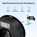 Filament 1.75mm 2 Packs for 3D Printing, Cost-Effective Ender PLA Filament 3D Printers, No-Tangling, Strong Bonding and Overhang Performance Dimensional Accuracy +/-0.02mm, White & Black 🍁 All In One Marketplace Canada